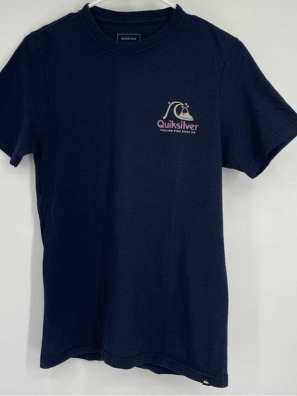 Quiksilver Men's S Short Sleeve Tee Classic Surf Skate Streetwear Casual Beach